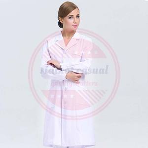 Uniforme de docteur en soins infirmiers \ tailleur de jupe de gommage médical et chirurgical pour femmes avec poches avec logo personnalisé et tailles disponibles - Product Image 4