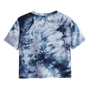 Wholesale Women Fashion Custom Logo Print Half Sleeves Shirt Ladies Summer Plain Tight <b>Crop</b> <b>Tops</b> - Product Image 4