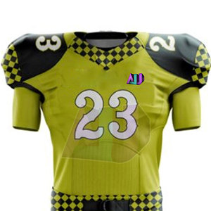 Uniformes de Fútbol Americano Ligeros Diseñados para Mejorar el Rendimiento del Jugador, Tejido Transpirable de Spandex/Poliéster - Product Image 3