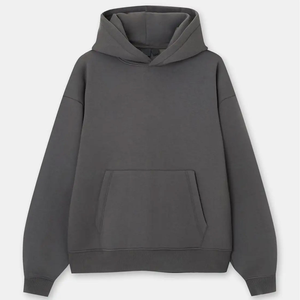 Sudadera con Capucha de Felpa Gruesa para Hombre, Estilo Vintage, con Estampado Personalizado de Letras Invernales - Product Image 1