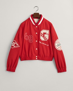 Mono Riders Factory Custom <b>Men</b> Wool Blend Varsity <b>Jacket</b> <b>White</b> Polyester Sleeve Letter Embroidery Chenille Streetwear Letterman - Product Image 1