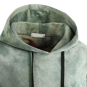 Sudadera con Capucha Ajustada Personalizada para Hombre, de Alta Calidad, 100% Algodón, Sólida, Transpirable, Bordada, Ecológica, Talla XS de Invierno - Product Image 4