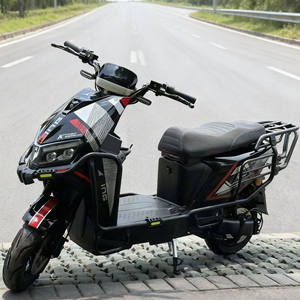 NUEVA Motocicleta Eléctrica Vintage de 2 Ruedas, 1500W, 72V, Velocidad Máxima de 40-60 km/h para Adultos - Product Image 2