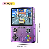 Console de jeu portable Gamegaga X6 avec écran de 3,5 pouces, console de jeu vidéo rétro classique portable pour enfant, cadeau de Noël