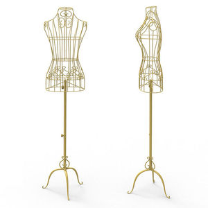 หุ่นโชว์เสื้อผ้าสตรีส่วนบนแบบถอดได้ โครงเหล็ก ขายดี เหมาะสำหรับร้านขายเสื้อผ้าและช่างตัดเสื้อ - Product Image 4