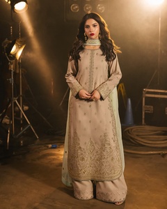 AJM Trade House Designer Ethnic Pakistani Women's Salwar Suits Formal Silk & Heavy Georgette para fiestas 5581 - Product Image 1