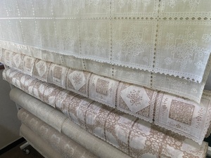 Custom Bulk <b>Round</b> <b>Tablecloth</b> High Quality <b>PVC</b> and Lace Beautiful Design for Party Luxury Rectangle Pattern for Home Use - Product Image 6