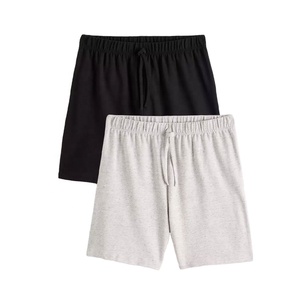 Nouveau été hommes 2PC décontracté double ensemble respirant à manches courtes t-shirt et short pour un usage quotidien motif solide - Product Image 2