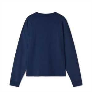 T-shirts en coton pour hommes au prix de gros T-shirts pour hommes imprimés à manches longues anti-boulochage 300 grammes - Product Image 2