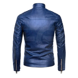 Chaqueta de Cuero para Hombre, Moda Moderna, Ropa de Calle, Prenda Exterior de Invierno, Ropa de Cuero Duradera, Estilo Urbano - Product Image 2