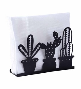 Metal Napkin <b>Holder</b> & <b>Tissue</b> Paper Towel Dispenser Dining Table Decor Accessory for <b>Kitchen</b> Restaurant Hotel or Office - Product Image 2