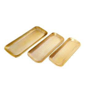 Bandejas Decorativas Modernas de Aluminio de Alta Calidad, Platos de Servir Multifuncionales, Vajilla Elegante Personalizable, Nueva Llegada - Product Image 3