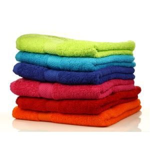 Vente en gros en Inde de serviettes de bain de luxe en lin motif solide 100% coton zéro torsion de luxe de meilleure qualité à bas prix - Product Image 4
