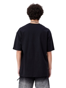 T-shirt de course à col rond UPF ultra-léger 220 grammes pour hommes avec motif solide en gros avec logo personnalisé - Product Image 4