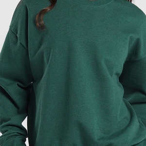 Vente chaude 2025 dernière conception femmes col rond sweat personnalisé Streetwear pas cher prix tricoté tissu pour l'hiver OEM entretenu - Product Image 6