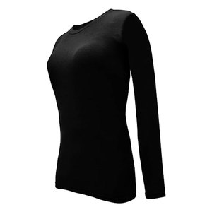 Camiseta Médica de Manga Larga para Mujer, Uniforme de Hospital, Ropa de Trabajo para el Sector Salud, Material Spandex, Detección de Agujas, Fusión sin Costuras - Product Image 6
