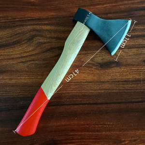 Hache à manche en bois de haute qualité, de qualité industrielle, multi-usages, pour une coupe efficace du bois, le fendage des bûches et le camping en plein air - Product Image 5