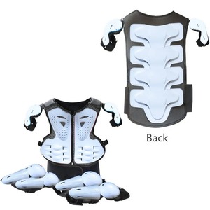 Chaqueta de Motociclismo con Protección Certificada CE, Chaqueta de Motociclismo Profesional de Carreras con Protección para Hombros, Codos y Espalda - Product Image 1