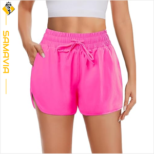 Shorts Deportivos de Mujer de Cintura Alta, Ajustados, con Estampado de Leopardo, de Secado Rápido, Ligeros, Transpirables, 100% Algodón, para Entrenamiento, Envío Inmediato - Product Image 3