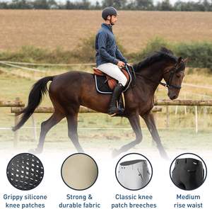 กางเกงขี่ม้าซิลิโคนสำหรับผู้ชาย, กางเกงขี่ม้าสไตล์คลาสสิก - Product Image 5