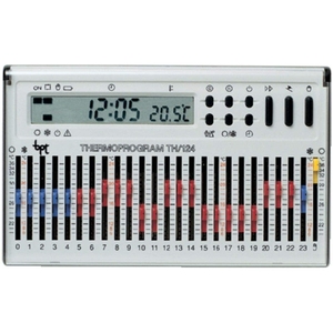 Quotidiano bianco TH/124.01 BB cronotermostato programmabile sedia da gioco elettronica montata a parete - Product Image 1
