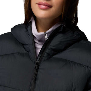 Women's Winter warm thicken padded Down Puffer Jacket High Quality Hooded <b>Coat</b> <b>Zipper</b> Closure jacket - Product Image 4