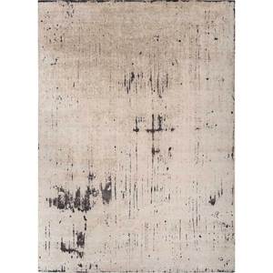 Alfombras de Lana y Seda Entropy Ivory Anudadas a Mano, de Algodón Orgánico, Diseño Abstracto Tipo Rompecabezas, para Pasillo, Sala de Estar, Alfombra de Yute para Decoración del Hogar - Product Image 1