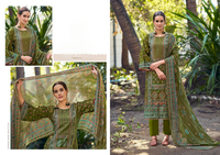 Mousseline de viscose lourde pure Designer d'impression numérique Salwar Kameez Collection de vêtements indiens pakistanais fabriqués en pur coton