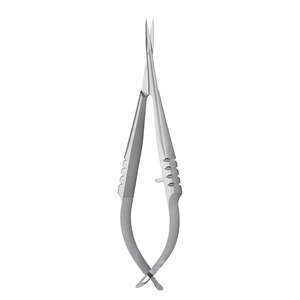 Ciseaux chirurgicaux en acier inoxydable de qualité supérieure avec lame incurvée et manche à ressort pour une utilisation manuelle - Product Image 3