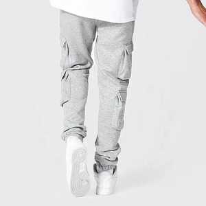 Automne hiver hommes Sport Jogging pantalon 300G haute qualité Baggy bas personnalisé Plus polaire coton pantalons de survêtement ample mi - Product Image 1