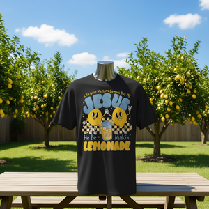 La vita mi ha regalato dei limoni, ma Gesù sta facendo la limonata - T-shirt promozionale - Product Image 3
