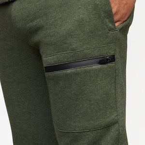 Survêtements personnalisés avec logo, poches en tissu technique, jogging d'hiver, vêtements de sport contrastés, ensembles zippés, 100% coton, streetwear pour hommes - Product Image 5
