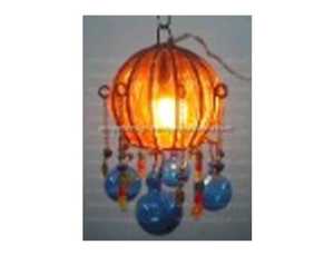 Egyptian Handmade Glass and Metal Oil Lamp <b>Lanterns</b>-Customizable Lighting - Product Image 2