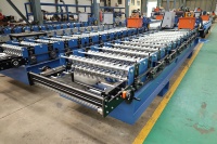 Máquina Automática de Conformación de Láminas Onduladas Metálicas para Techos Corrugados de Una Sola Capa