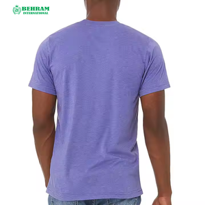 เสื้อยืดพิมพ์ลายโลโก้สไตล์วินเทจ 180 GSM ผ้าฝ้ายหนา 100% เป็นมิตรกับสิ่งแวดล้อม ป้องกันการเป็นขุย สีซีดแบบซันเฟด สตรีทแวร์ ล้างสีแบบแอซิดวอช สำหรับผู้ชาย - Product Image 6