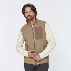 Chaleco de lana duradero para exteriores para hombres: ideal para senderismo, senderismo y aventuras al aire libre - Product Image 2