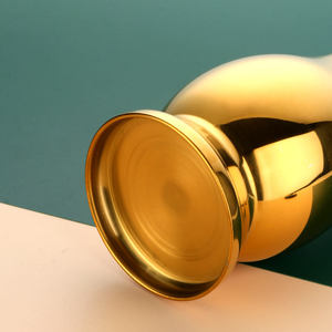 Florero Decorativo de Metal para el Hogar, Sala de Estar, Hotel, Oficina, Centro de Mesa, Decoración de Interiores, Artículo de Exhibición de Primera Calidad - Product Image 6