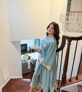 2025 nouveautés à la mode afghane Kuchi robe dames manches longues tenue de soirée Maxi Afghani robes élégantes OEM entretenu - Product Image 4