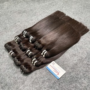 ผมต่อแบบกระดูกตรงยาว10นิ้วสีดำ - Product Image 6