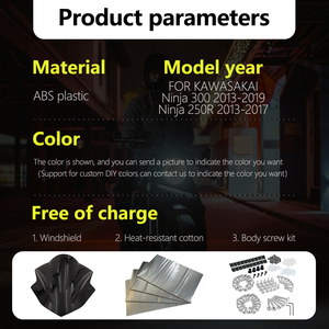 <span class=keywords><strong>Carenado</strong></span> completo de motocicleta ABS para <span class=keywords><strong>Kawasaki</strong></span> Ninja300 2013-2019 Ninja250R 2013-2017 <span class=keywords><strong>Ninja</strong></span> 300 <span class=keywords><strong>250R</strong></span> Carenados personalizados - Product Image 5