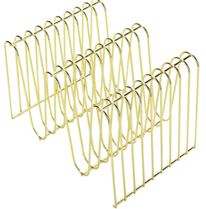 Moderno y Lujoso Organizador de Revistas y Libros Multifuncional de Ratán que Ahorra Espacio para Dormitorio, Oficina, Escuela, Hotel y Sala de Estar - Product Image 5