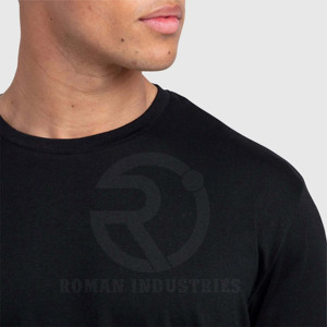 Calidad Premium Hombres 100% Algodón Color Negro Básico Regular Fit Camiseta para la venta Hombres Camisetas personalizadas Hombres Camisetas básicas - Product Image 5