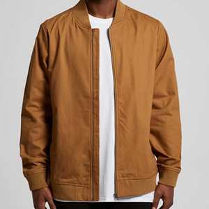 Chaqueta bomber personalizada con bordado, ropa de abrigo de moda ligera, fabricante de ropa de calle OEM/ODM - Product Image 4