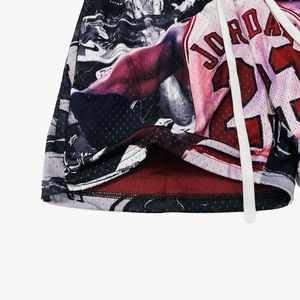 Shorts en maille pour hommes personnalisés avec logo, couleur personnalisée, doublure double couche, impression par sublimation sur toute la surface, shorts vierges personnalisés - Product Image 2