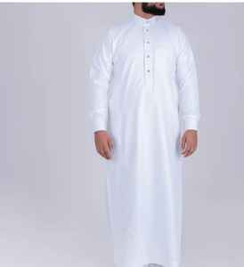 High Quality <b>Men</b> Saudi Abayas In Low Price And Low MOQ Customization <b>Thobes</b> Manufacture in Pakistan 2025 - Product Image 1