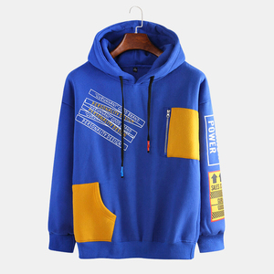 เสื้อฮู้ดดี้ผู้ชายสำหรับฤดูหนาว ลดราคาพิเศษ สินค้ามาใหม่ ผ้าฝ้าย 100% พิมพ์ลาย DTG ระบายอากาศได้ดี ดีไซน์โดดเด่นเป็นเอกลักษณ์ - Product Image 1