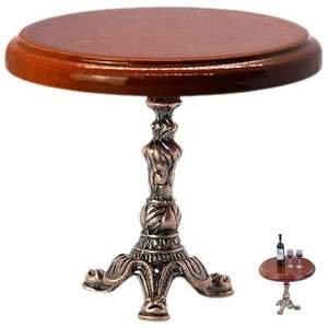 Présentoir en métal blanc or Dessert Cake Flower Square Decoration cake Round Metal Dessert Holder - Product Image 4