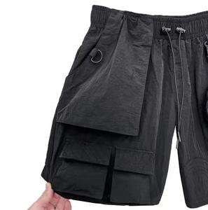 Multi Pocket Cargo Sweat <b>Shorts</b> <b>Men</b> Half Pants <b>Utility</b> Pants Cargo <b>Short</b> for <b>Men</b> Sports Wear Custom Printing and Embroidered - Product Image 2