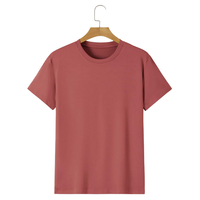 T-shirt unisexe à col montant, manches courtes, tricoté, 100% coton biologique, écologique, coupe classique, séchage rapide, dernier design