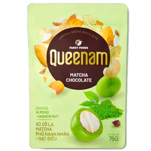 Dragées au chocolat en gros directement du fabricant HALAL, amandes et noix de cajou enrobées de matcha de haute qualité, 75g, en-cas, bonbons - Product Image 1